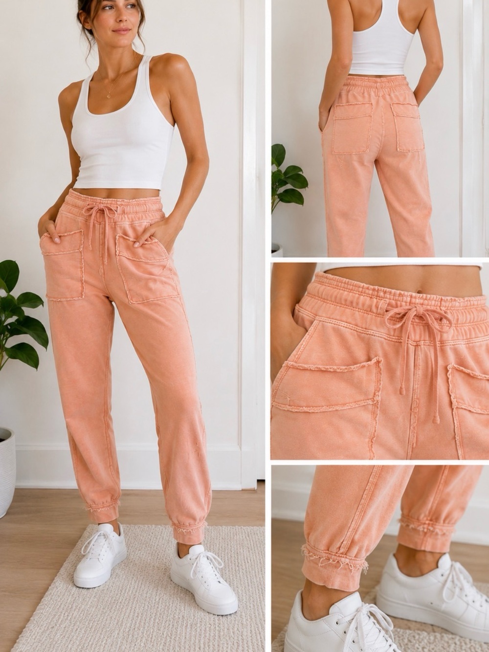 Daily Practice by Anthropologie 100% Cotton French Terry Joggers XS